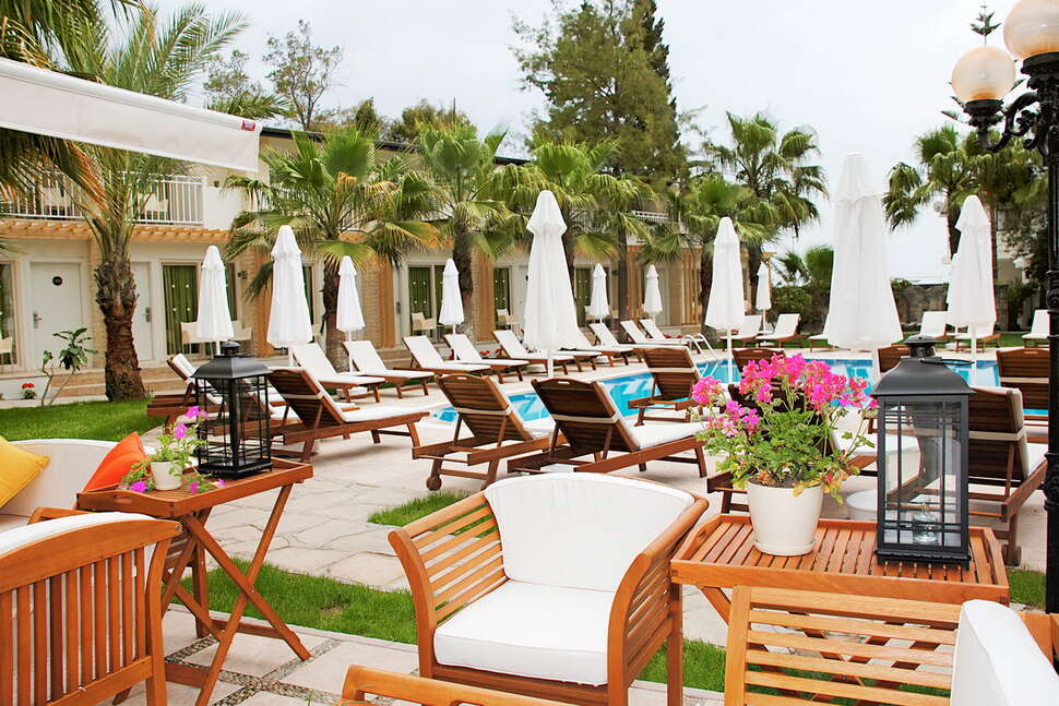 Een foto van het zwembad bij Sunprime Dogan Side Beach