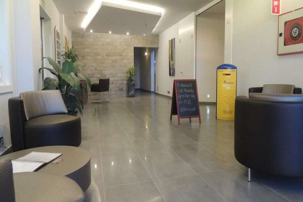 Een foto van het interieur van Villa del Mar