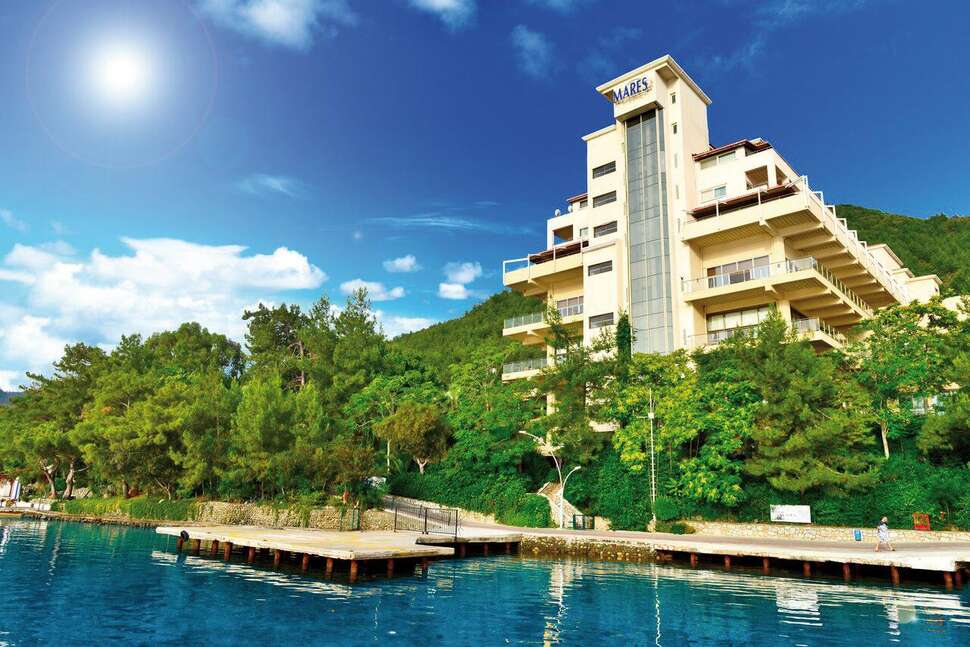 Ein Foto von der Außenansicht des Labranda Mares Marmaris Hotel