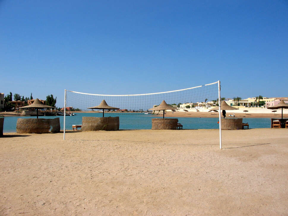 Een foto van het strand bij Panorama Bungalows Resort El Gouna
