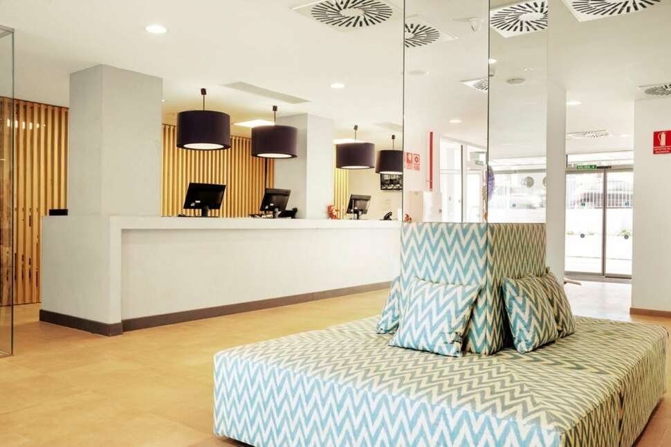 Een foto van het interieur van Hotel Benalmadena Beach