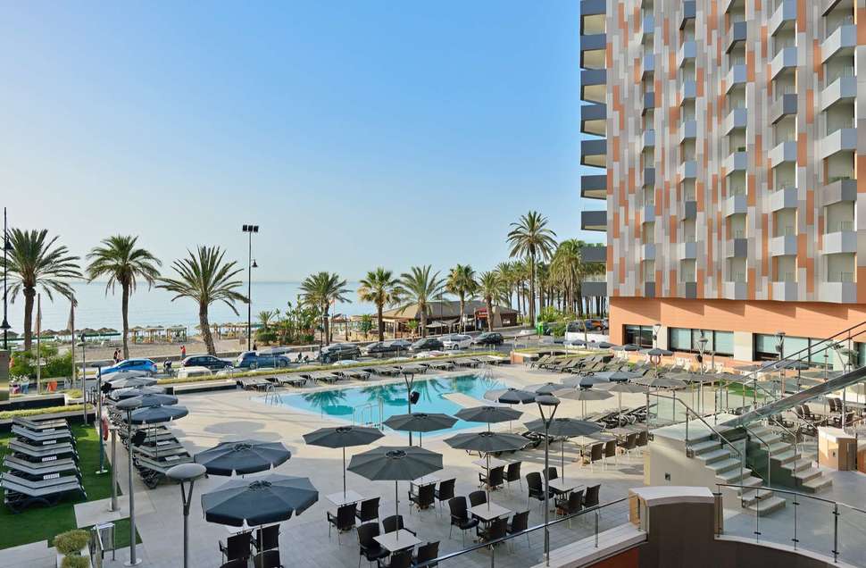 Ein Foto vom Pool im Melia Costa Del Sol