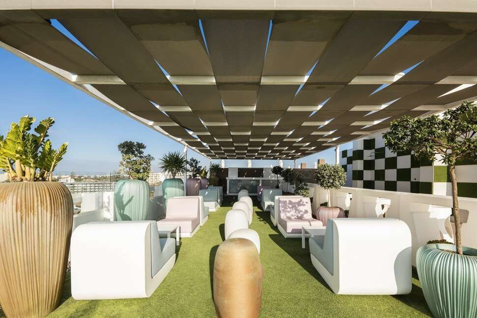 Een foto van de faciliteiten bij Hotel Caserio