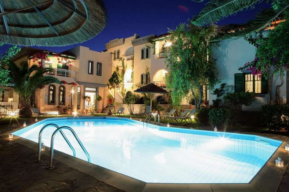 Een foto van het zwembad bij Aquarius Exclusive Appartementen