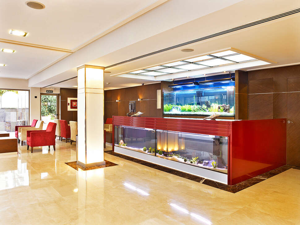 Een foto van het interieur van Hotel Mediterranean Bay