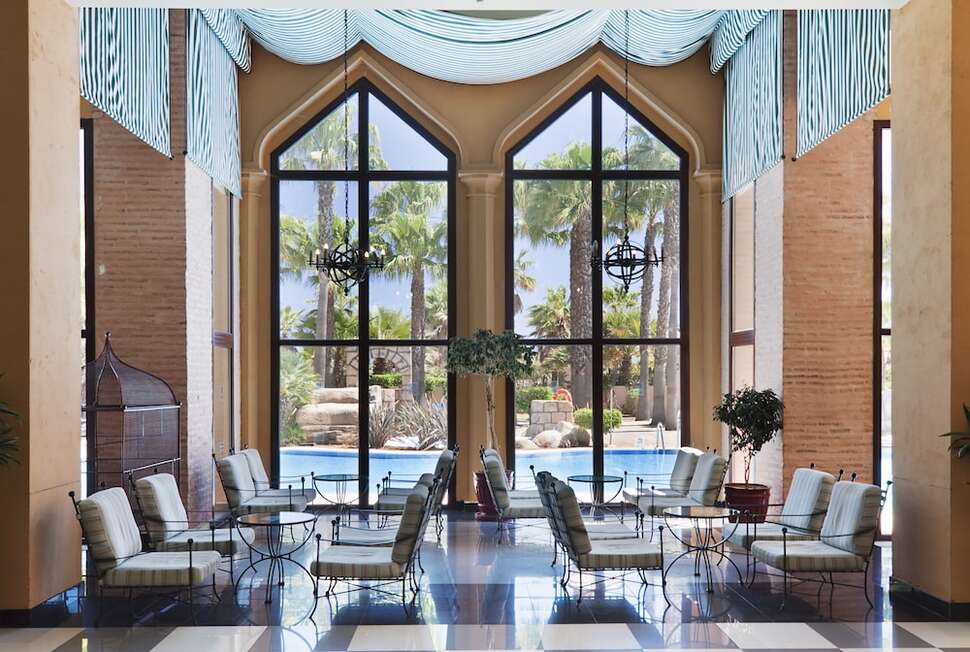 Ein Foto vom Innenbereich im Playacanela Hotel