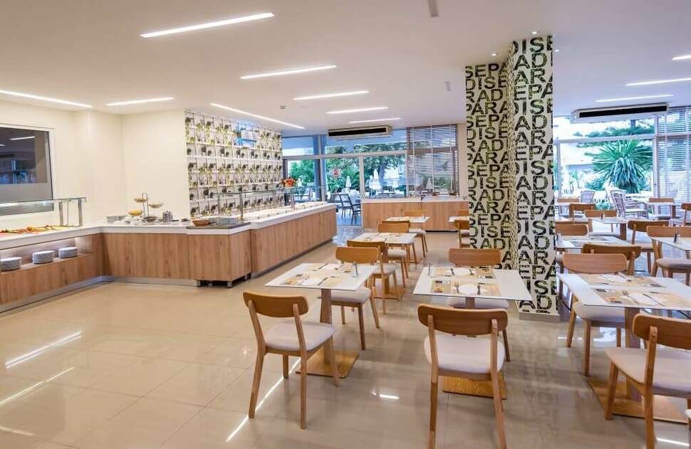 Ein Foto von den Einrichtungen im Palm Beach Hotel Kos