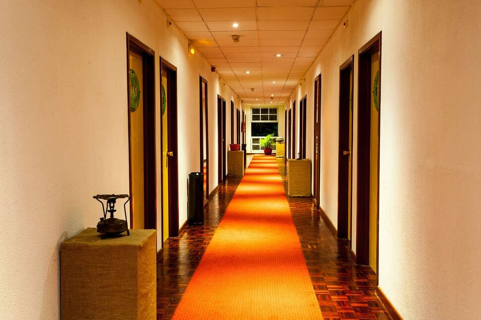 Een foto van het interieur van Oasis Porto Grande Hotel