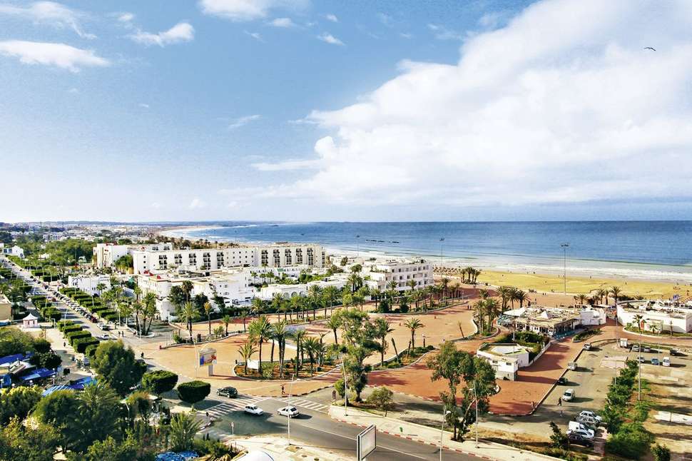Een foto van de buitenkant van Royal Mirage Agadir
