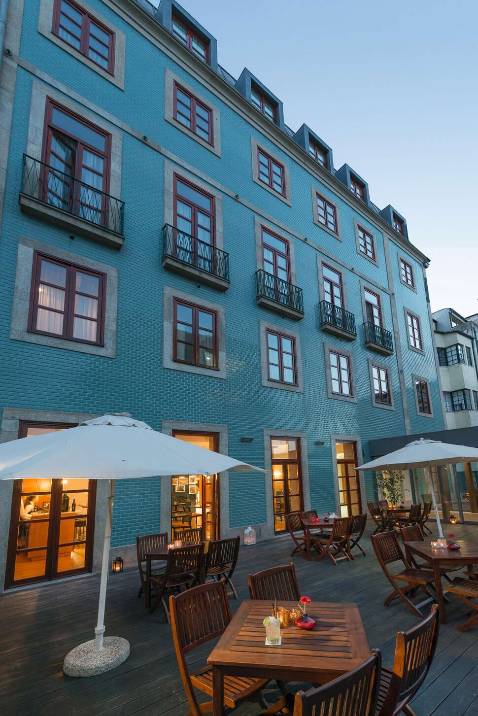 Een foto van de buitenkant van Hotel Eurostars das Artes