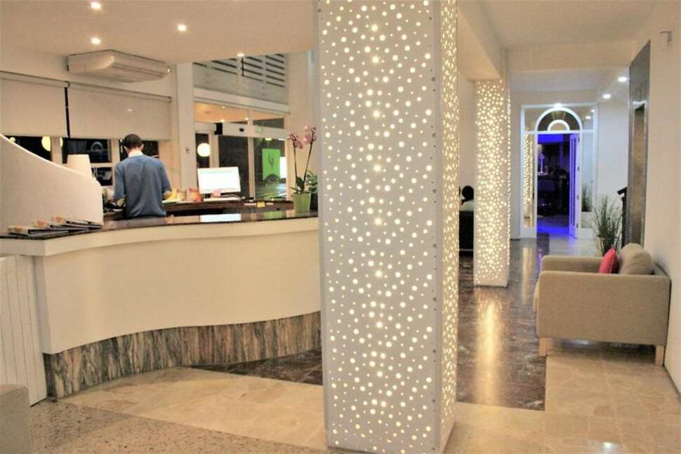 Een foto van het interieur van Welikehotel Fenix