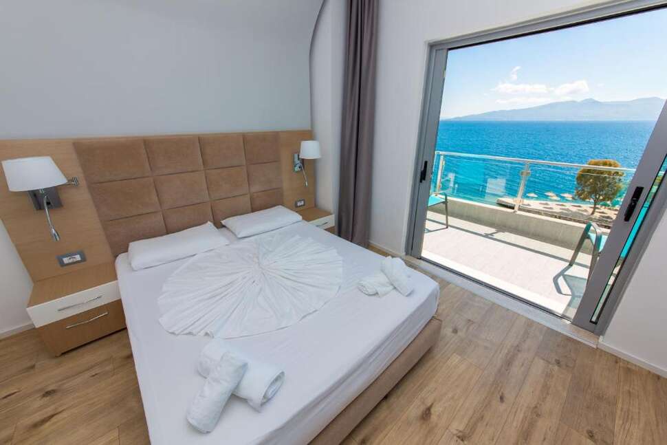 Ein Foto Saranda Palace Hotel