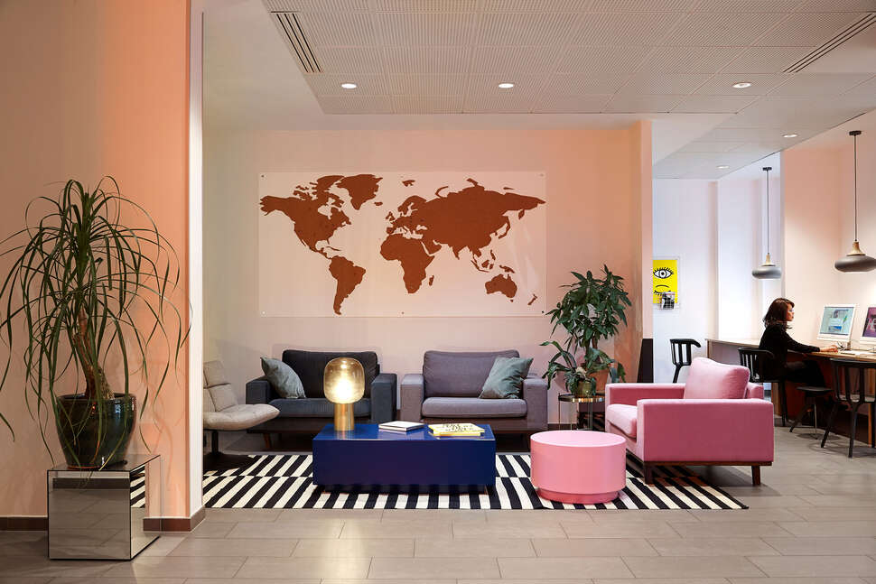 Een foto van The Social Hub Paris
