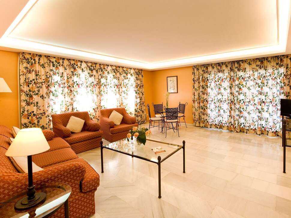 Een foto van het interieur van Aparthotel Monarque Sultan