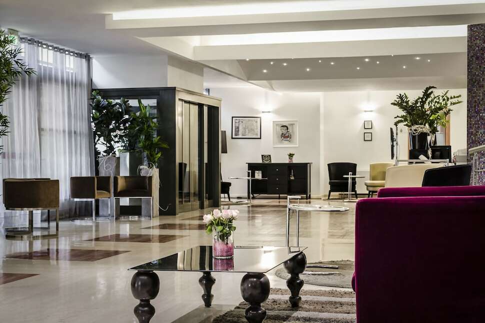 Een foto van het interieur van Eurostars Roma Aeterna