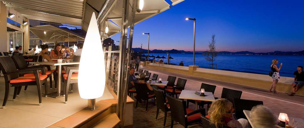 Ein Foto von der Terrasse im THB Gran Bahia