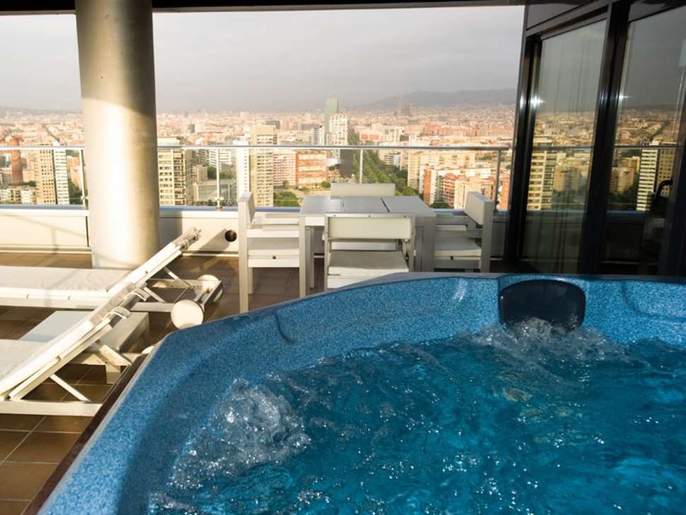 Een foto van de faciliteiten bij Hotel Barcelona Princess