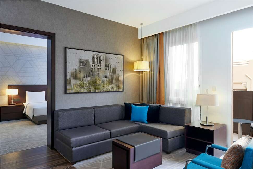 Ein Foto Hyatt Place Dubai Wasl District Hotel & Residences