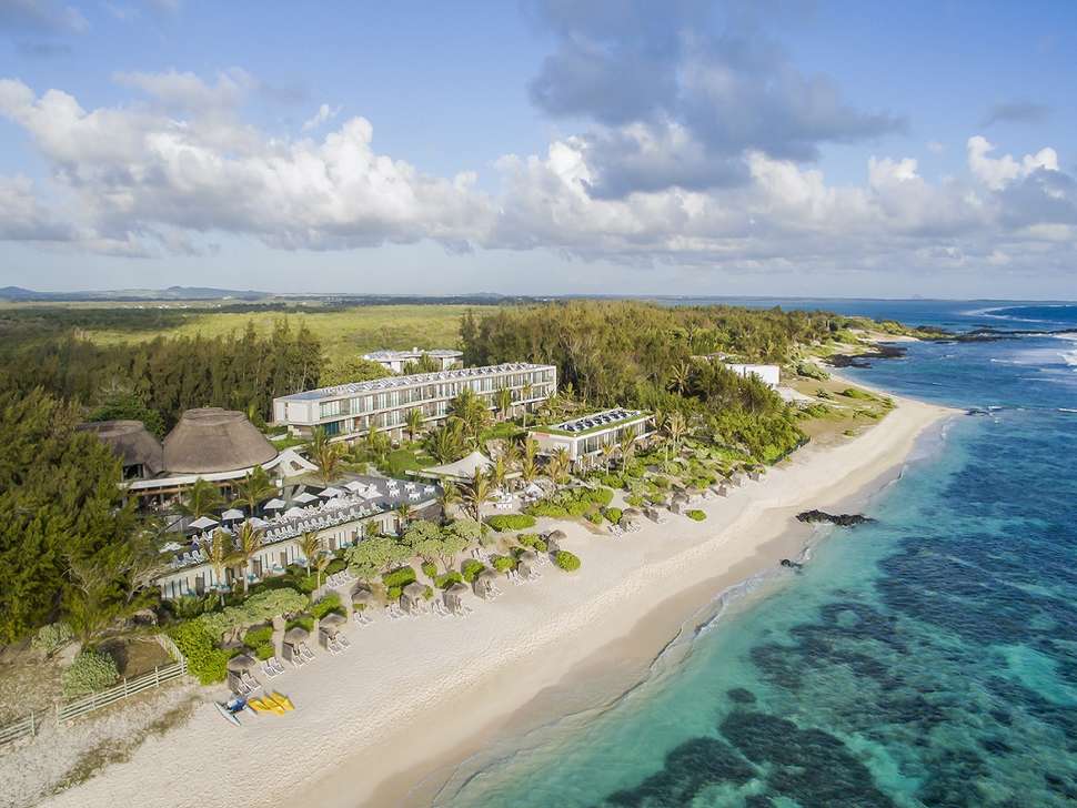 Een foto van een overzicht van Radisson Blu Poste Lafayette Resort & Spa