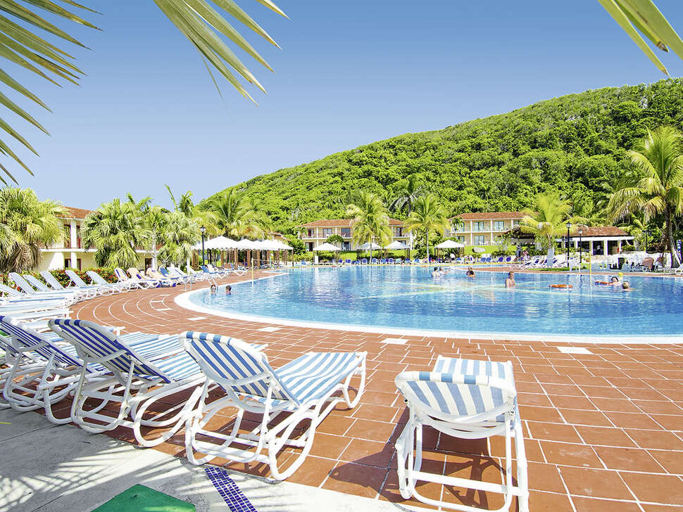 Een foto van een overzicht van Memories Jibacoa Resort