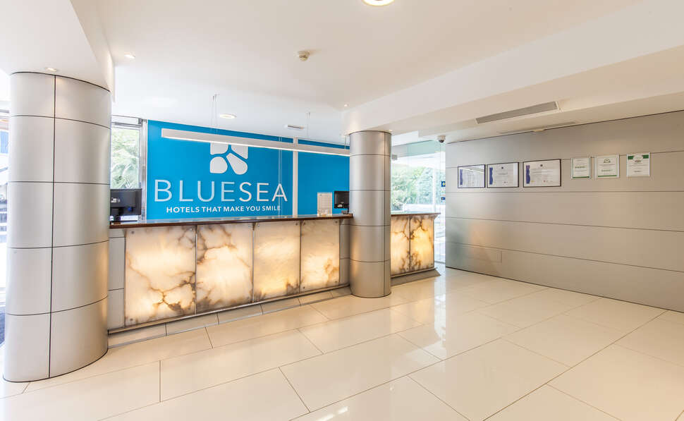 Een foto van het interieur van Bluesea Club Marthas