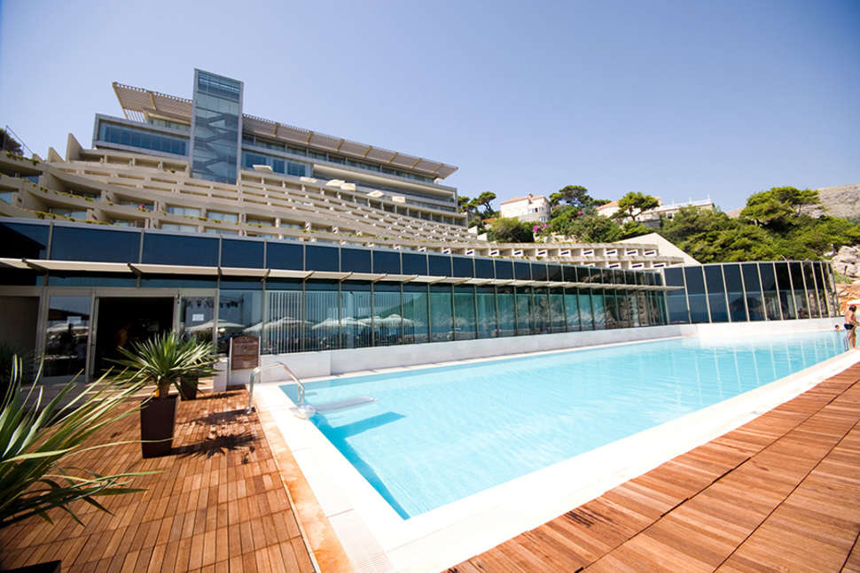 Een foto van een overzicht van Rixos Premium Dubrovnik Hotel