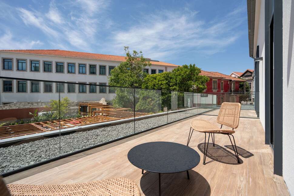 Een foto van The Editory Garden Baixa Porto Hotel