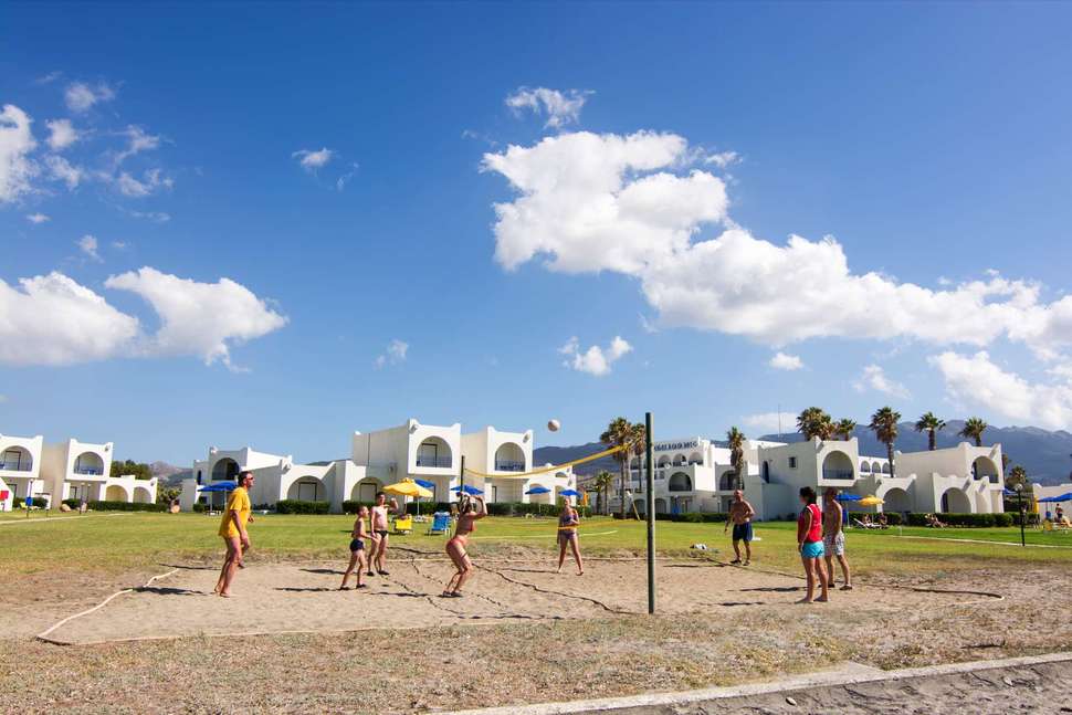 Ein Foto von den Einrichtungen im Aeolos Beach Hotel