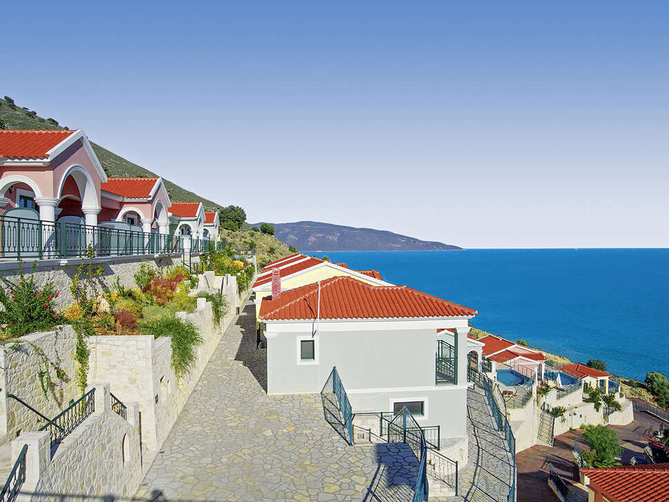 Een foto van het zwembad bij Hotel Kefalonia Bay Palace