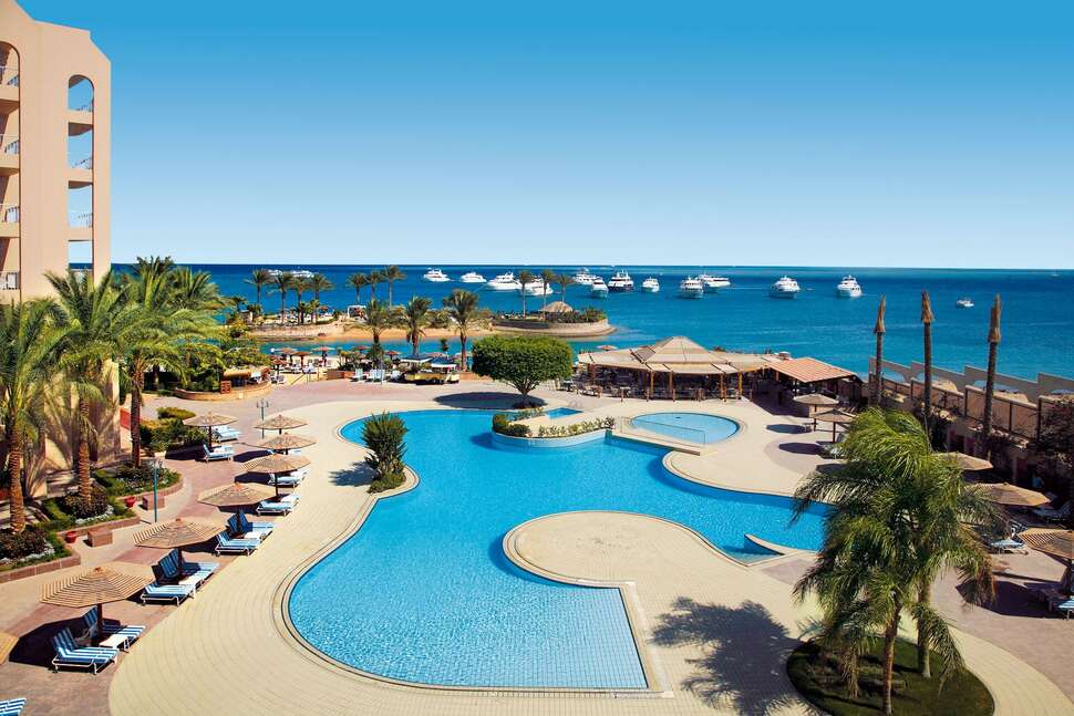 Een foto van een overzicht van Hurghada Marriott Beach Resort