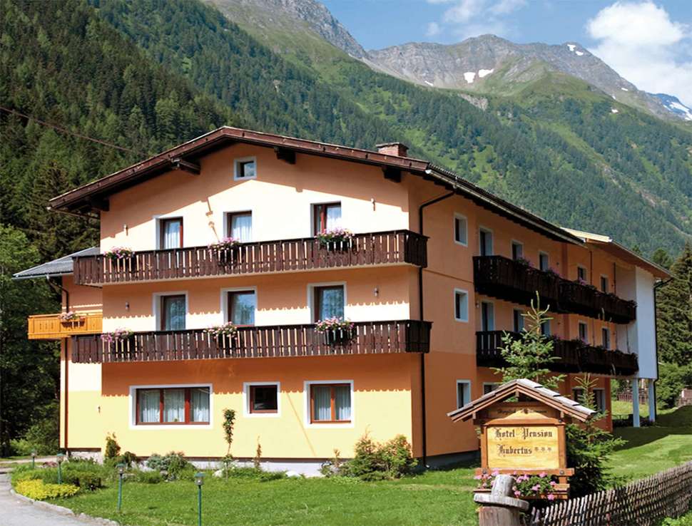 Een foto van een overzicht van Hotel Hubertus Mallnitz