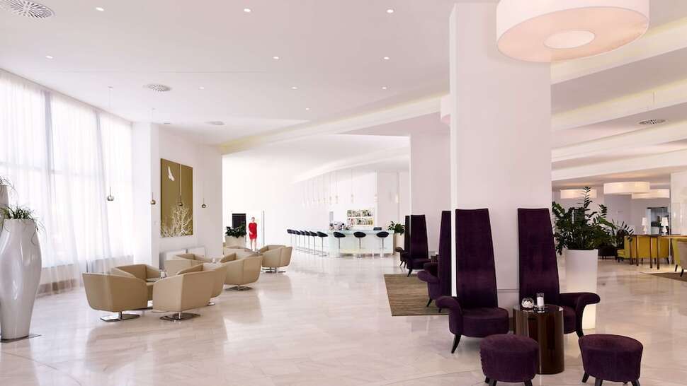 Een foto van het interieur van Park Plaza Histria