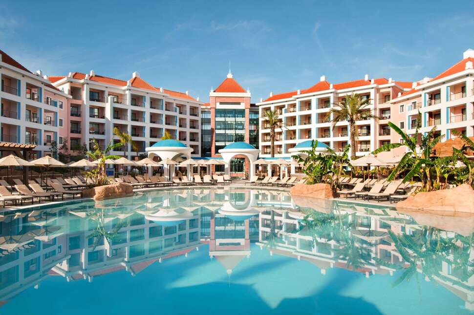 Een foto van een overzicht van Hilton Vilamoura As Cascatas Golf Resort & Spa
