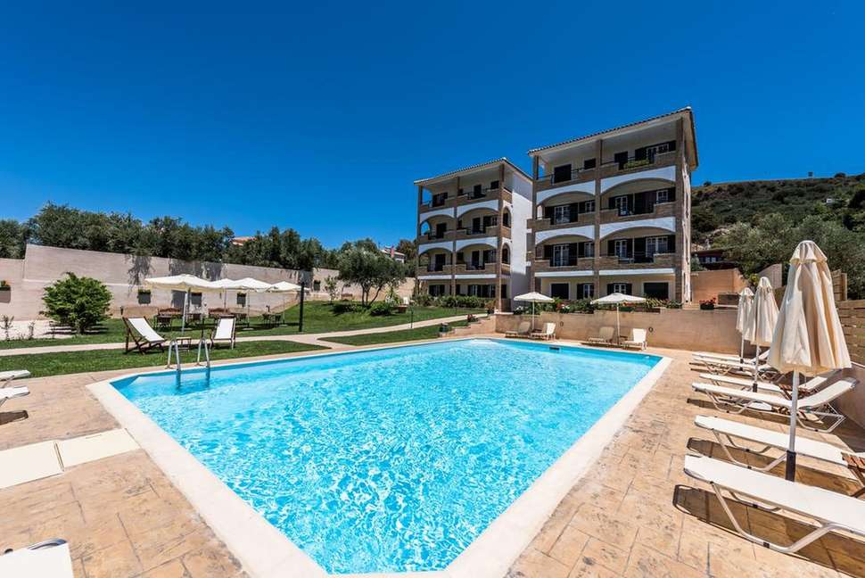 Ein Foto vom Pool im Dolce Vita Residence