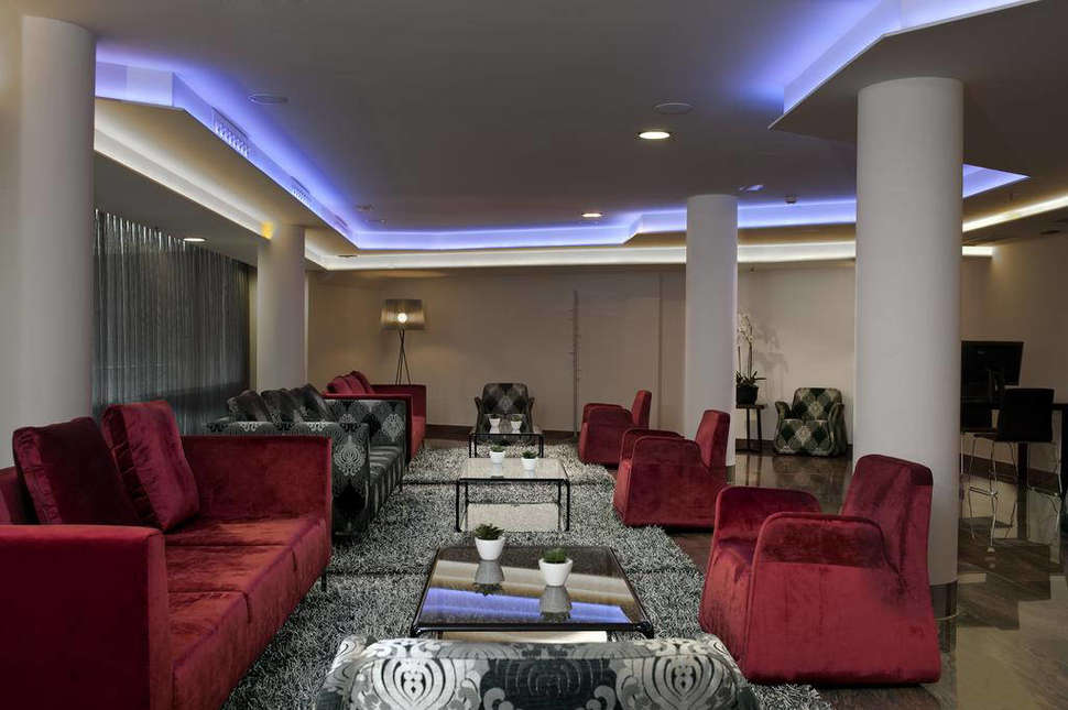 Een foto van het interieur van Exe Moncloa