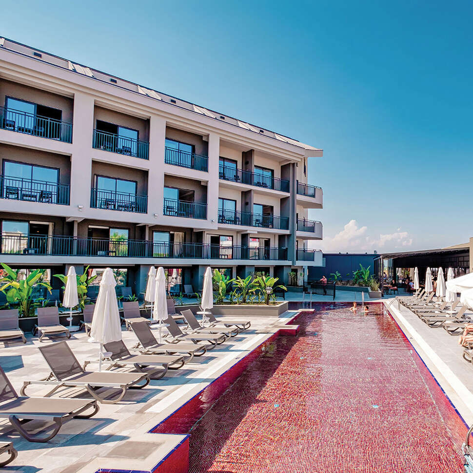 Een foto van het zwembad bij Hotel The X Belek