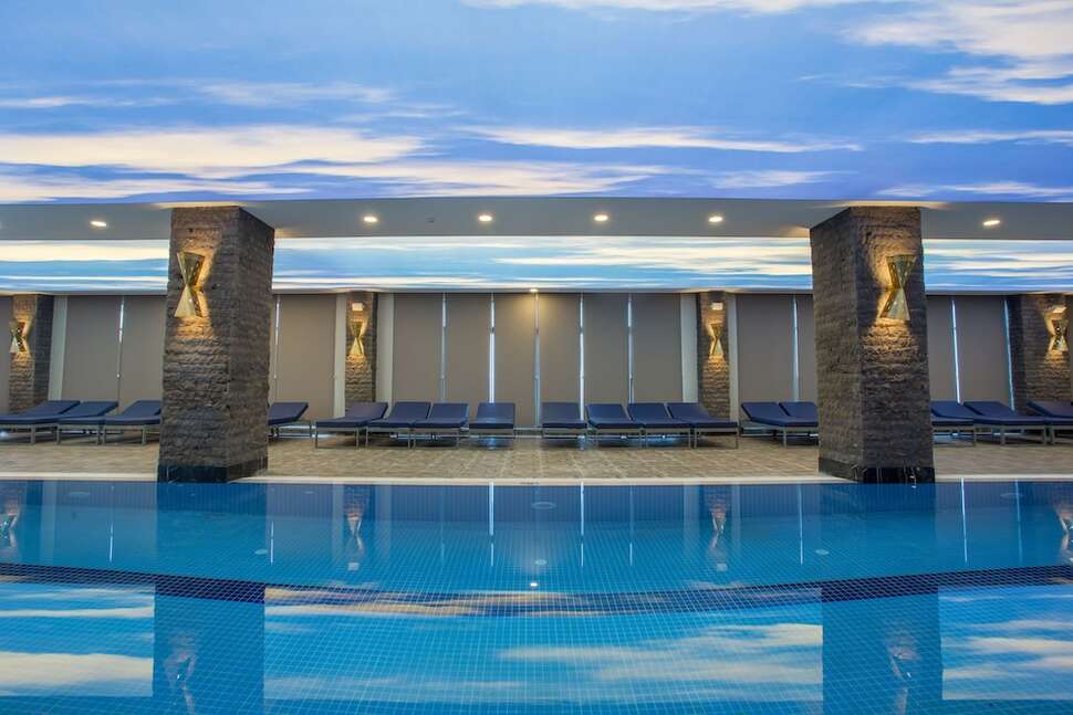 Een foto van het zwembad bij Sensitive Premium Resort & Spa