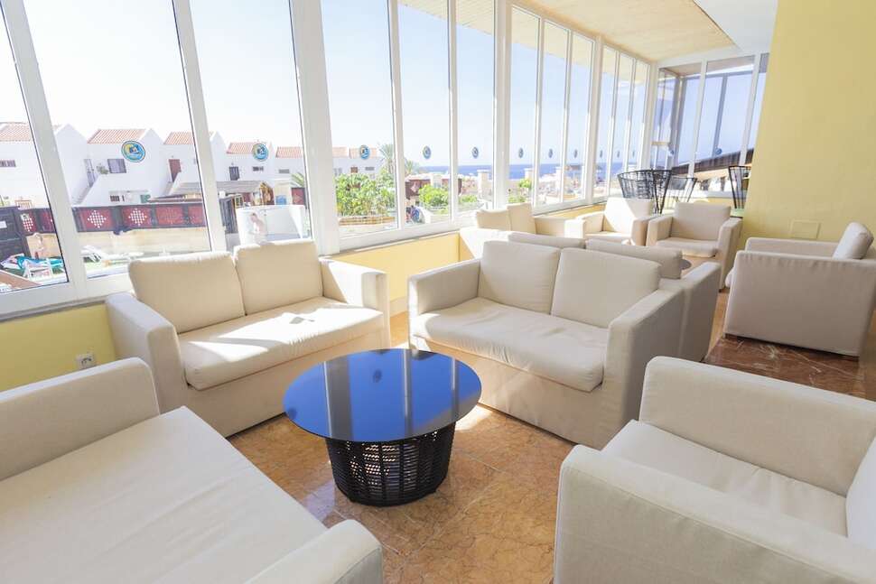 Een foto van het interieur van Hotel Villa de Adeje Beach