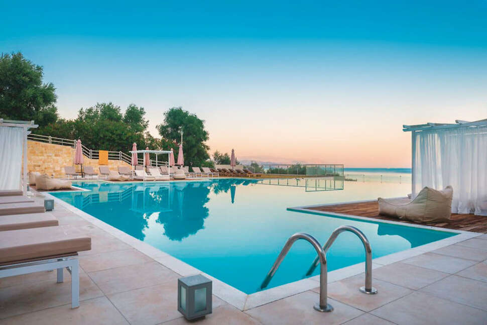 Ein Foto vom Pool im Golden Mare Barbati