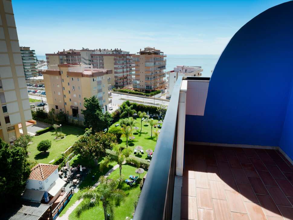 Een foto van de buitenkant van Hotel Monarque Fuengirola Park
