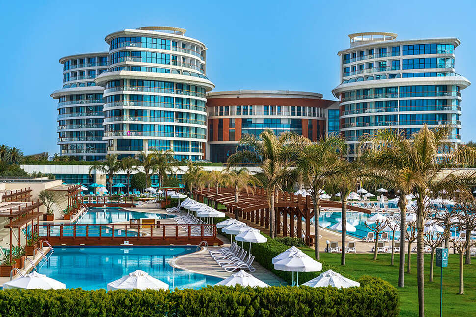 Een foto van het zwembad bij Hotel Baia Lara