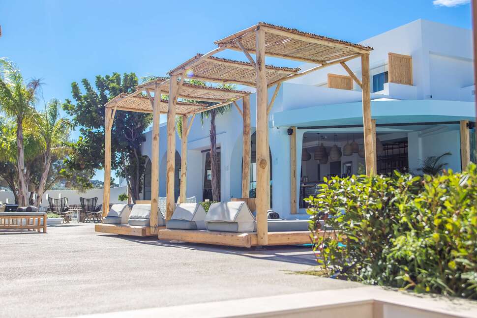 Ein Foto von der Terrasse im Casa Cabana Boutique Hotel & Spa