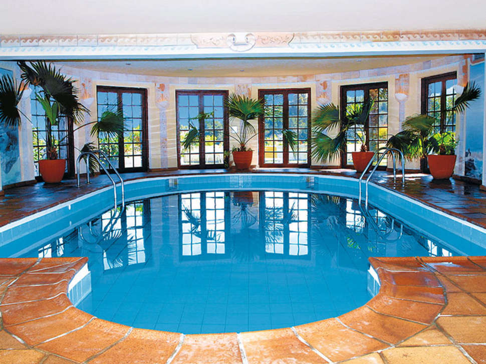 Ein Foto vom Pool im Hotel La Palma Romantica