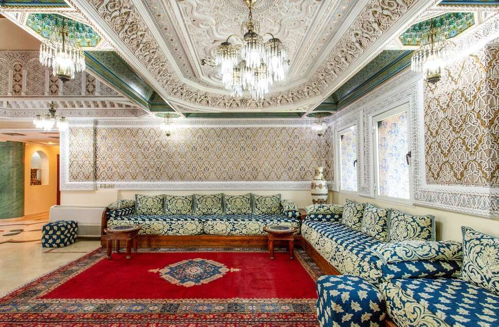 Ein Foto vom Innenbereich im Hotel Akabar