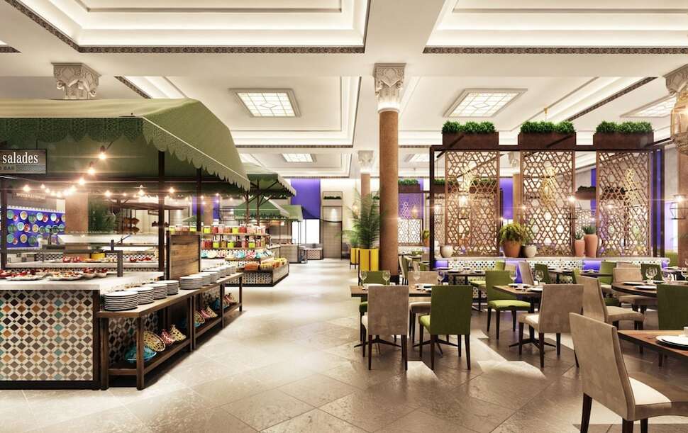 Een foto van de faciliteiten bij Marrakech Ryads Parc & Spa