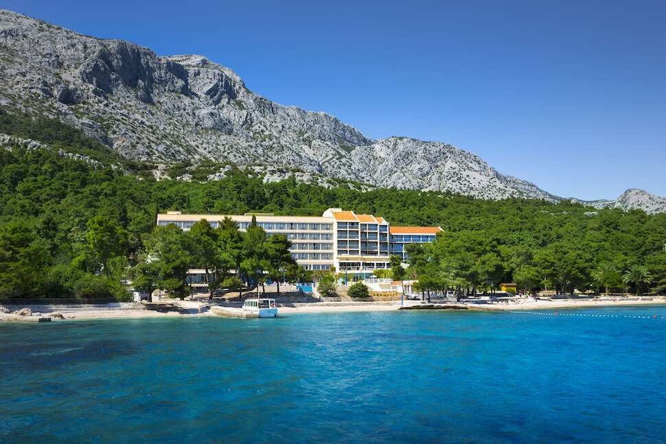 Ein Foto von der Außenansicht des Aminess Vival Grand Azur Hotel