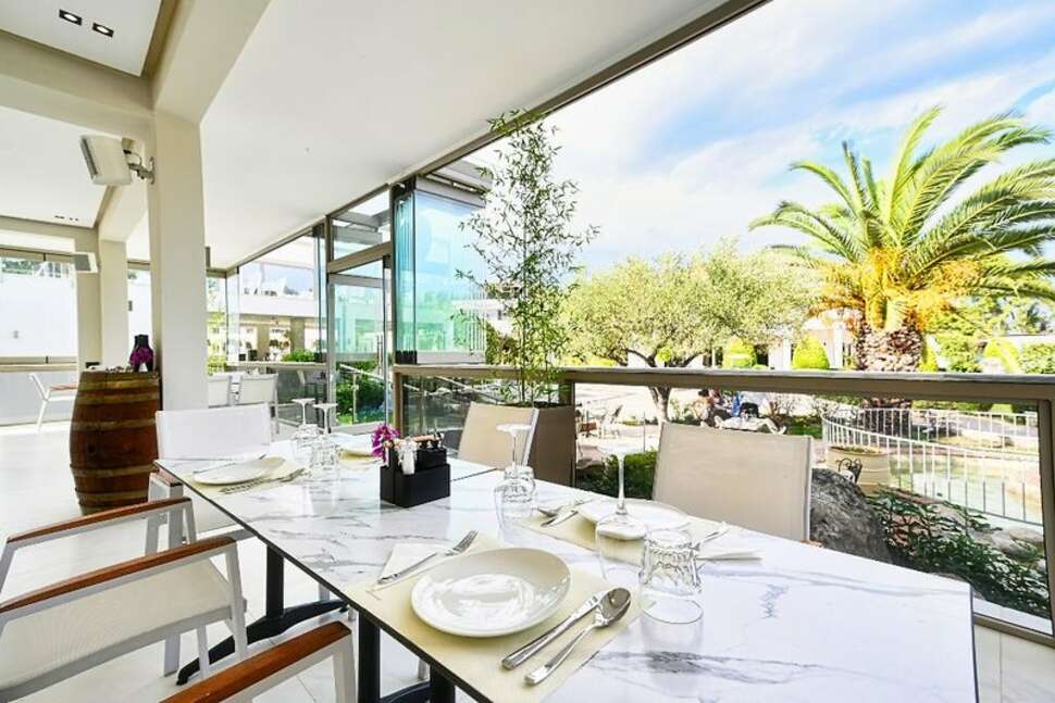 Een foto van de faciliteiten bij Chrousso Village Hotel