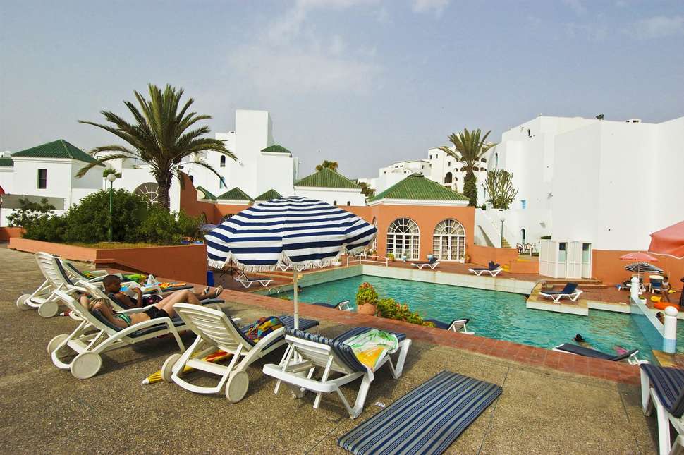 Een foto van het zwembad bij Residence Igoudar