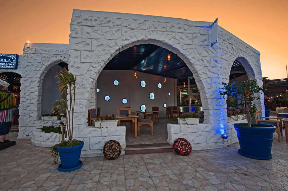Een foto van de faciliteiten bij Sunrise Garden Beach Resort