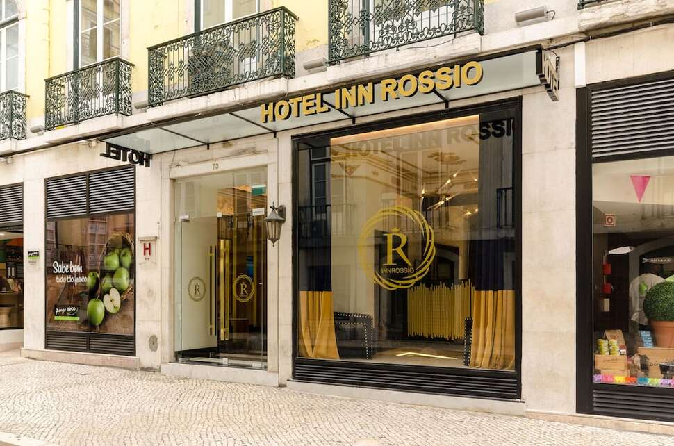 Een foto van de buitenkant van Hotel Inn Rossio